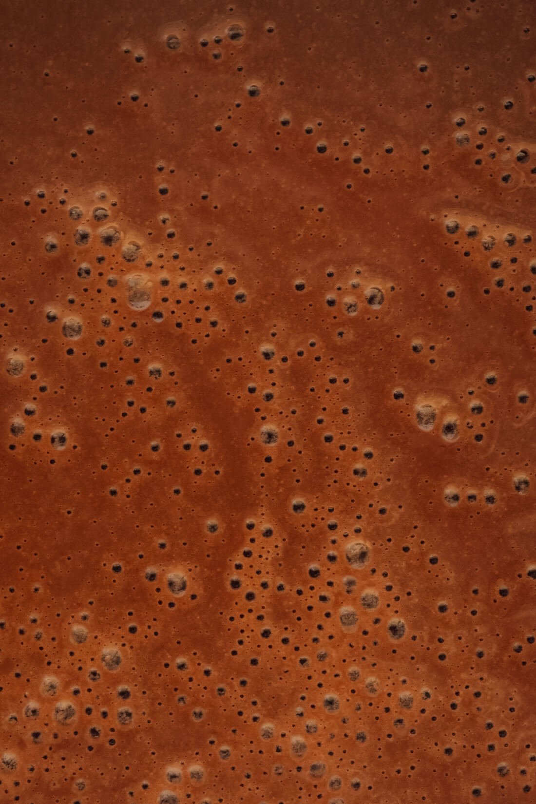 hot chocolate close-up