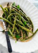 sesame roasted green beans