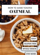 toasted oatmeal