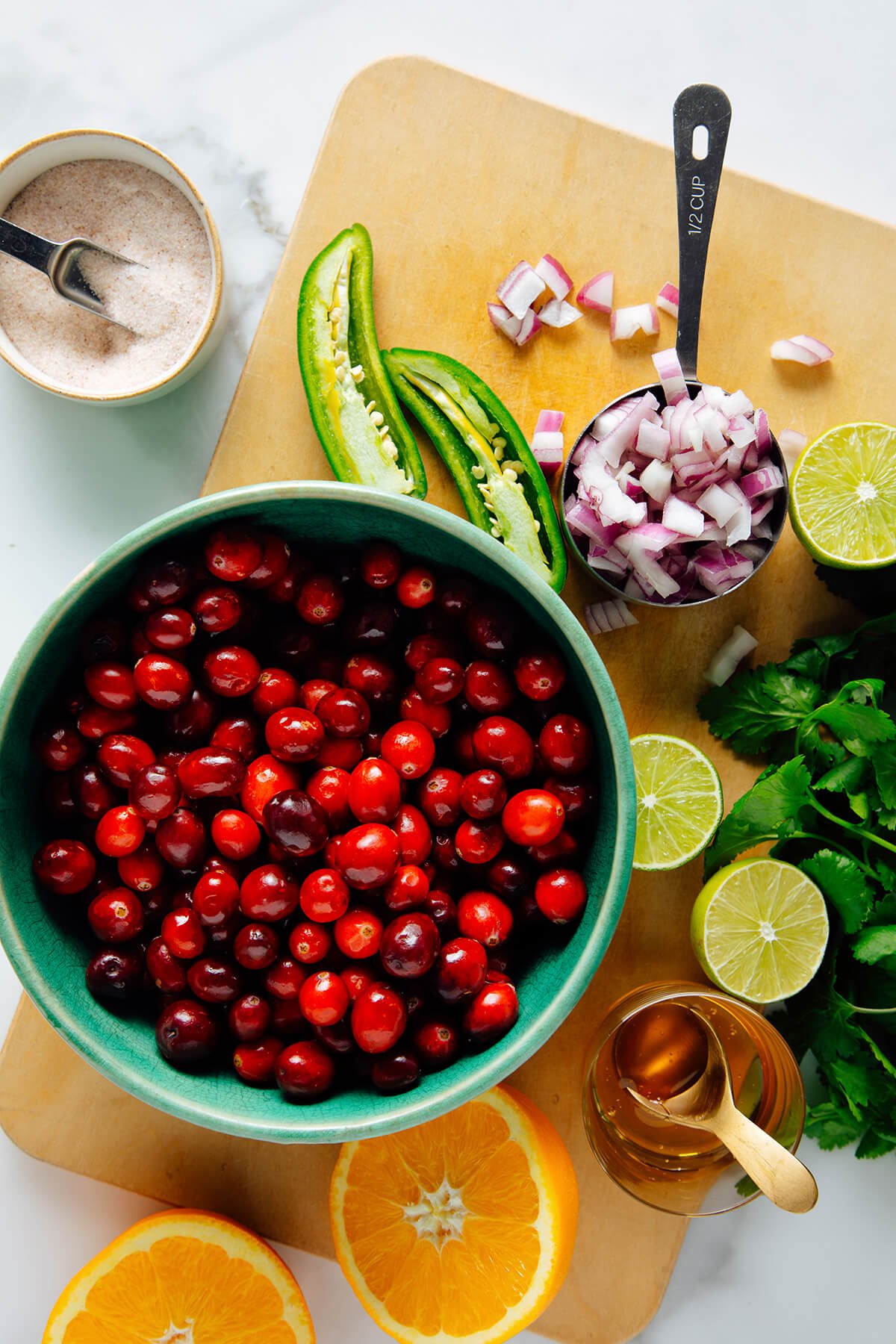 cranberry salsa ingredients