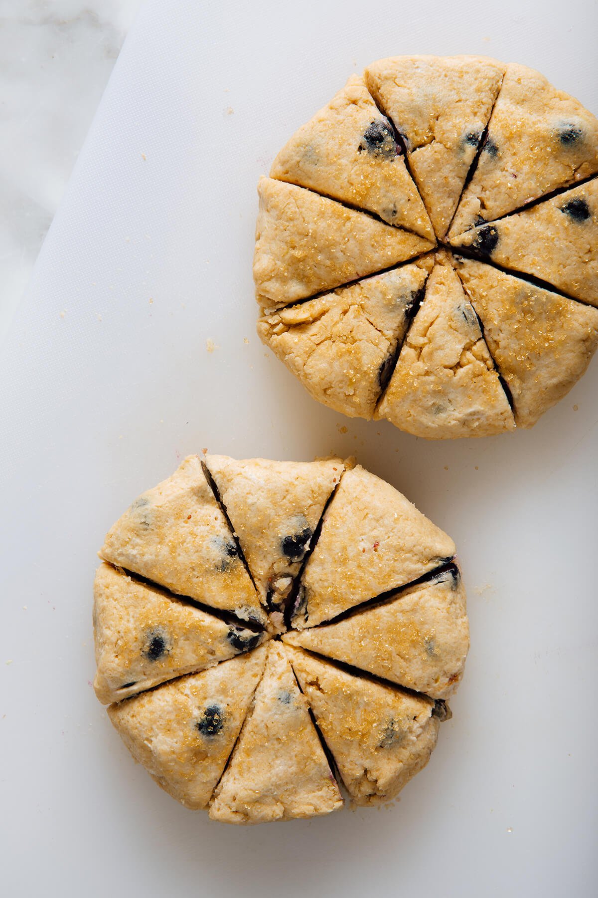 mini blueberry scones