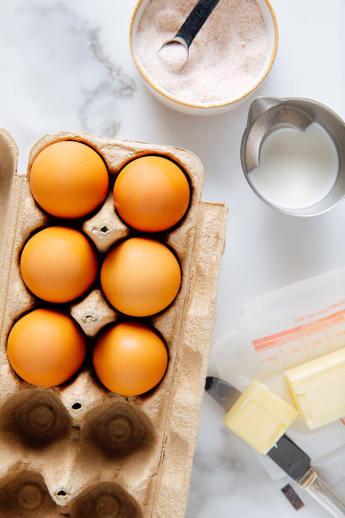 scrambled egg ingredients