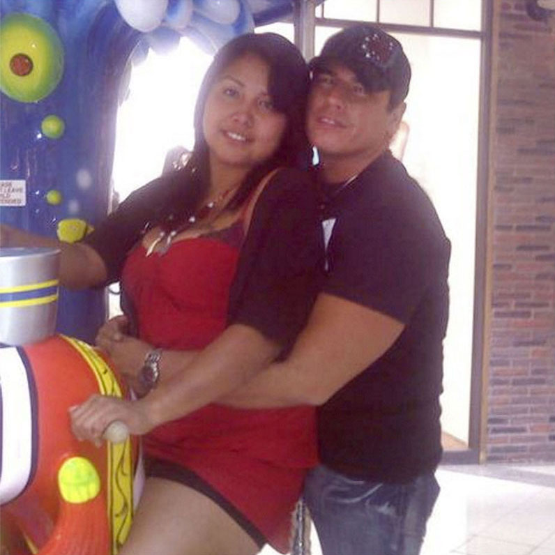 Robert Calden, right, shared an apartment with Angeline at the time she went missing. This photo was posted to his Facebook page.