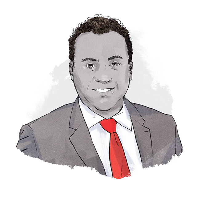 Illustration of Cyrus Reporter