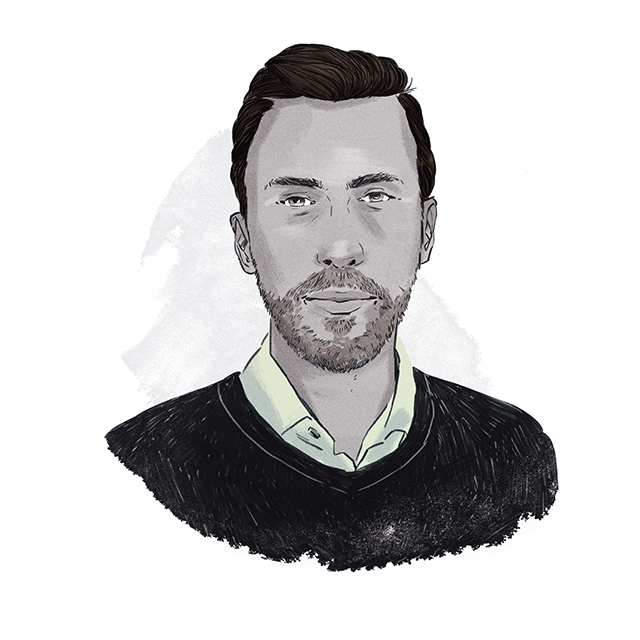 Illustration of Dan Arnold