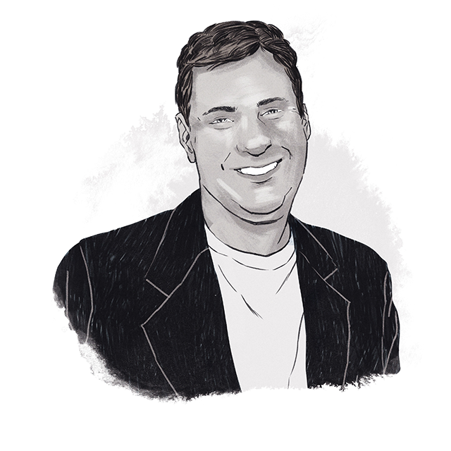 Illustration of John Zerucelli