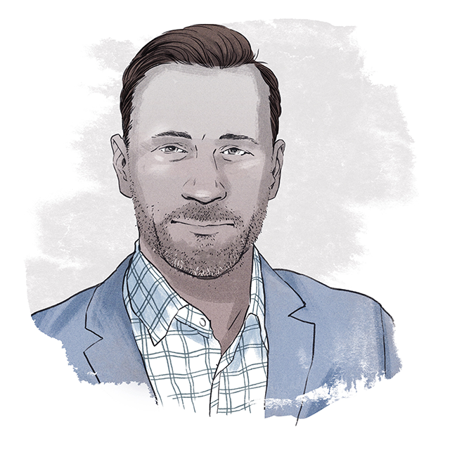 Illustration of Mathieu Bouchard