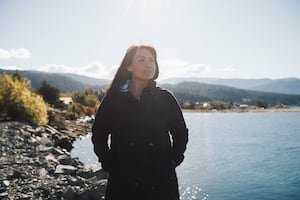 Haisla Chief Crystal Smith at Kitamaat village, British Columbia on Friday, October 5, 2018. Chief Smith says she cried tears of joy when she heard LNG Canada had made their final funding decision for a new export facility in the area. Amber Bracken for The Globe and Mail