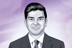 Illustration of Vishal Patel for The Mover. October 6, 7, 2023.
Illustration by Joel Kimmel