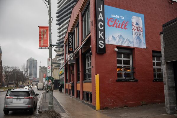 Jack's bar in London, Ontario, February 1, 2024. Several hockey players have been charged with Sexual assault in relation to an incident in London. The players met the girl inside this bar.
Brett Gundlock/The Globe and Mail