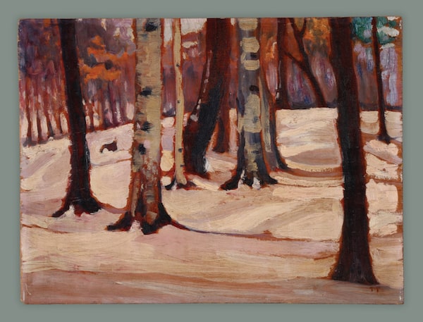 A sketch possibly done by Tom Thomson