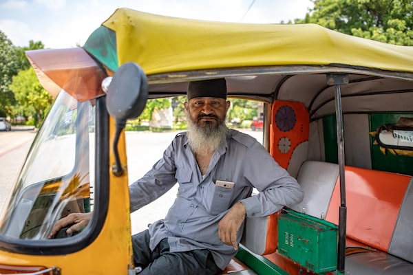 Auto rickshaw driver Gurdayal Singh said it can be dangerous in India to speak about Khalistan, a proposed independent homeland for Sikhs in Punjab.