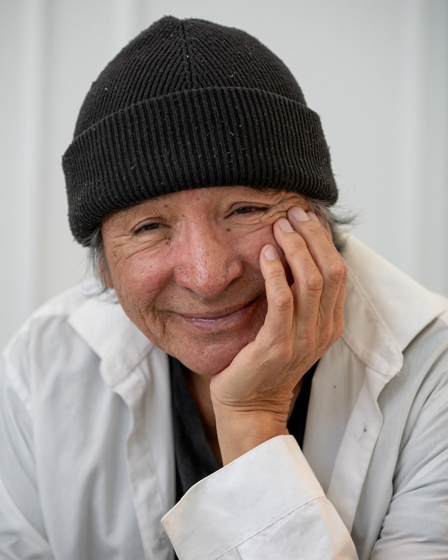 Indigenous author, pianist and playwright Tomson Highway at his home in Gatineau in February.