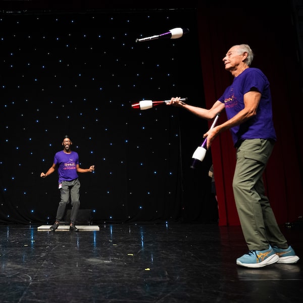 Omnium Circus creates a space where people with disabilities are welcomed in the audience and as performers.