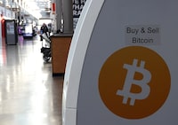 SAN RAFAEL, CALIFORNIA - FEBRUARY 05: A view of a Bitcoin ATM at Northgate Mall on February 05, 2026 in San Rafael, California. Bitcoin, the world’s largest cryptocurrency, fell below $70,000 on Thursday, dropping to its lowest level in over a year amid a broader market sell-off and heightened investor risk aversion. (Photo by Justin Sullivan/Getty Images)