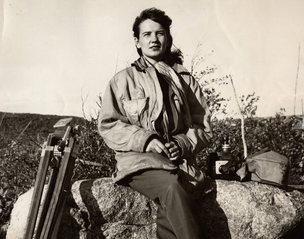 Gudrun Bjerring Parker, one of the first women filmmakers in Canada and was named an Officer of the Order of Canada in 2006. Courtesy of the Family