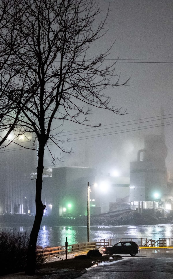 The Irving pulp and paper mill lies across the Saint John harbour from an oil refinery owned by the same New Brunswick dynasty. Lumber products and fossil fuels, two of the bedrock industries of this province, have much to lose from the continuing trade war with the United States.