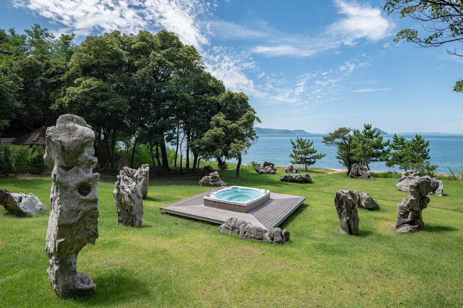 The Cultural Melting Bath Project on the island of Naoshima echoes the onsens found throughout Japan.