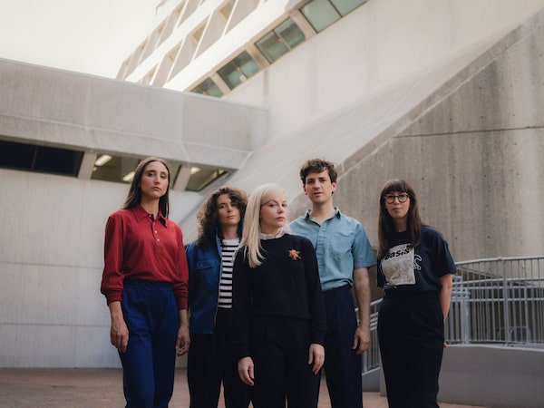 Indie band Alvvays. Credit Norman Wong