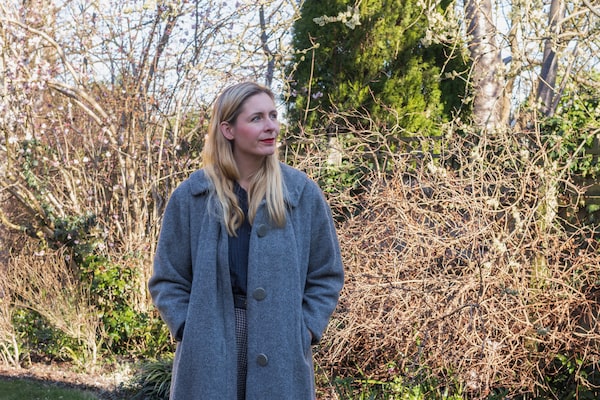 Author Eleanor Catton at her home in Cambridge UK