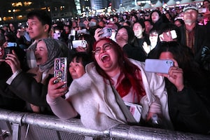 South Korean megastars BTS reunited for their first show in nearly four years.