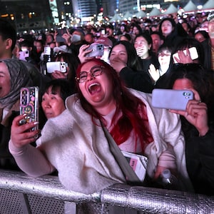 South Korean megastars BTS reunited for their first show in nearly four years.