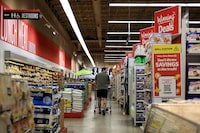 MIAMI, FLORIDA - MARCH 11: A customer shops in a grocery store on March 11, 2026 in Miami, Florida. According to the Bureau of Labor Statistics data that was released the consumer price index increased seasonally adjusted 0.3% for the month, putting the 12-month inflation rate at 2.4%. (Photo by Joe Raedle/Getty Images)