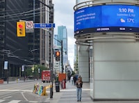 The Bay Street financial district of Toronto is shown on Sunday Sept. 8, 2024. THE CANADIAN PRESS/Doug Ives