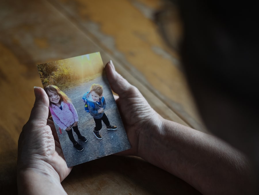At her home in Middle Musquodoboit, N.S., Lilly and Jack Sullivan's paternal grandmother, Belynda Gray, keeps a photo of their first day of school in September, 2024. The children were reported missing to police on the morning of May 2.