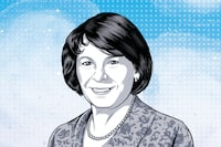 Illustration of Michelle Head Kim 
Illustration by Joel Kimmel
