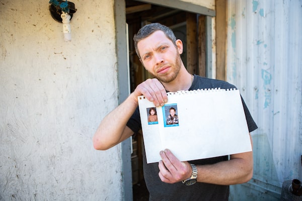 Daniel Martell speaks to The Globe and Mail at his home in Lansdowne Station, N.S.