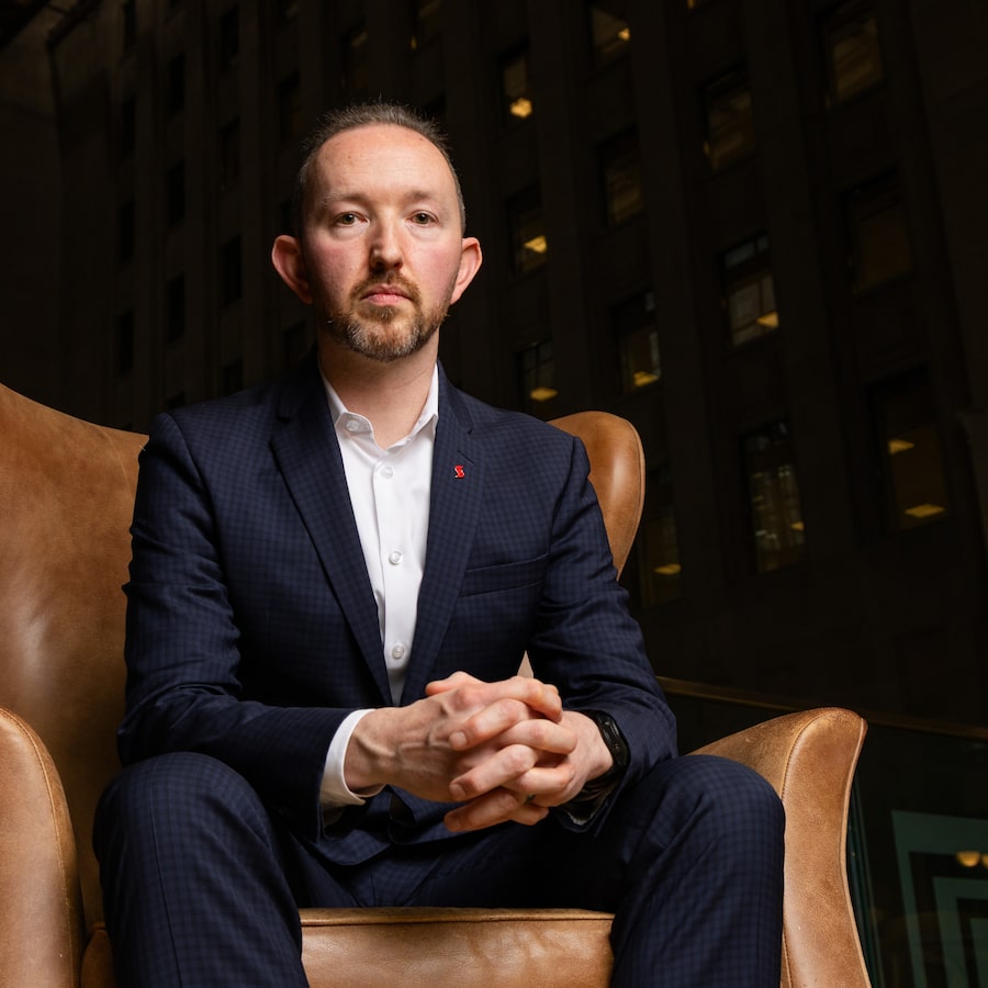 Aaron McAllister, vice-president of fraud threat management at Scotiabank, says AI is being deployed at the financial institution to detect fraudulent activity, particularly when it comes to tackling the growing problem of 'money mules.'