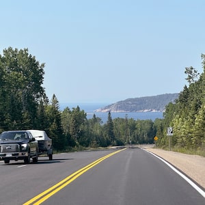 The Trans-Canada Highway just north of Sault Ste-Marie June 21, 2023. Mark Richardson/The Globe and Mail