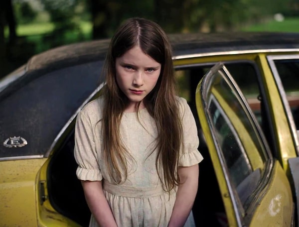 THE QUIET GIRL (2022). Rural Ireland 1981. A quiet, neglected girl (Catherine Clinch) is sent away from her dysfunctional family to live with foster parents for the summer. She blossoms in their care, but in this house where there are meant to be no secrets, she discovers one. Credit: Elevation Pictures