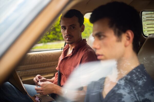 Thom Green stars as Adam and Elias Anton as Kol in director Goran Stolevski’s OF AN AGE, a Focus Features release.

Credit: Thuy Vy / © Of An Age Films Pty Ltd