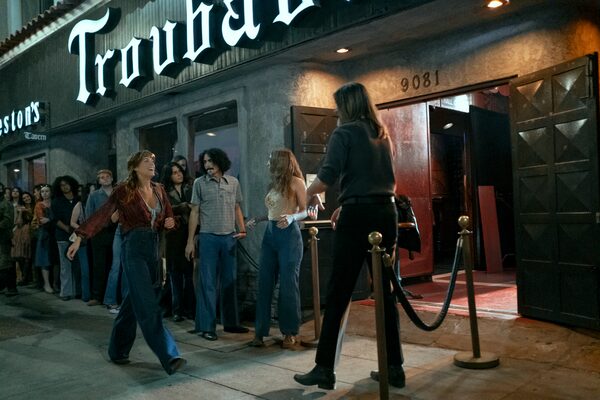 Riley Keough (Daisy) in Daisy Jones & The Six.