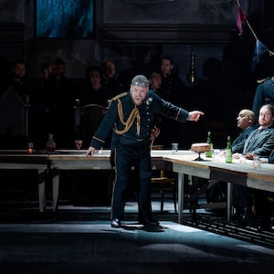 Quinn Kelsey as Macbeth in the Canadian Opera Company’s production of Macbeth, 2023.