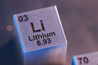A block with the symbol, atomic number and mass number of Lithium (Li) element, in this illustration taken January 21, 2026. REUTERS/Dado Ruvic/Illustration