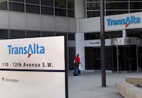 The TransAlta headquarters building is shown in Calgary, on Tuesday, April 29, 2014. THE CANADIAN PRESS/Larry MacDougal