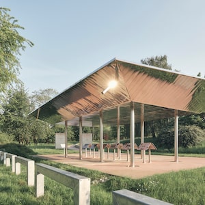 On June 10, Hill 70 Memorial Park will inaugurate the Brutinel Visitors Pavilion.
