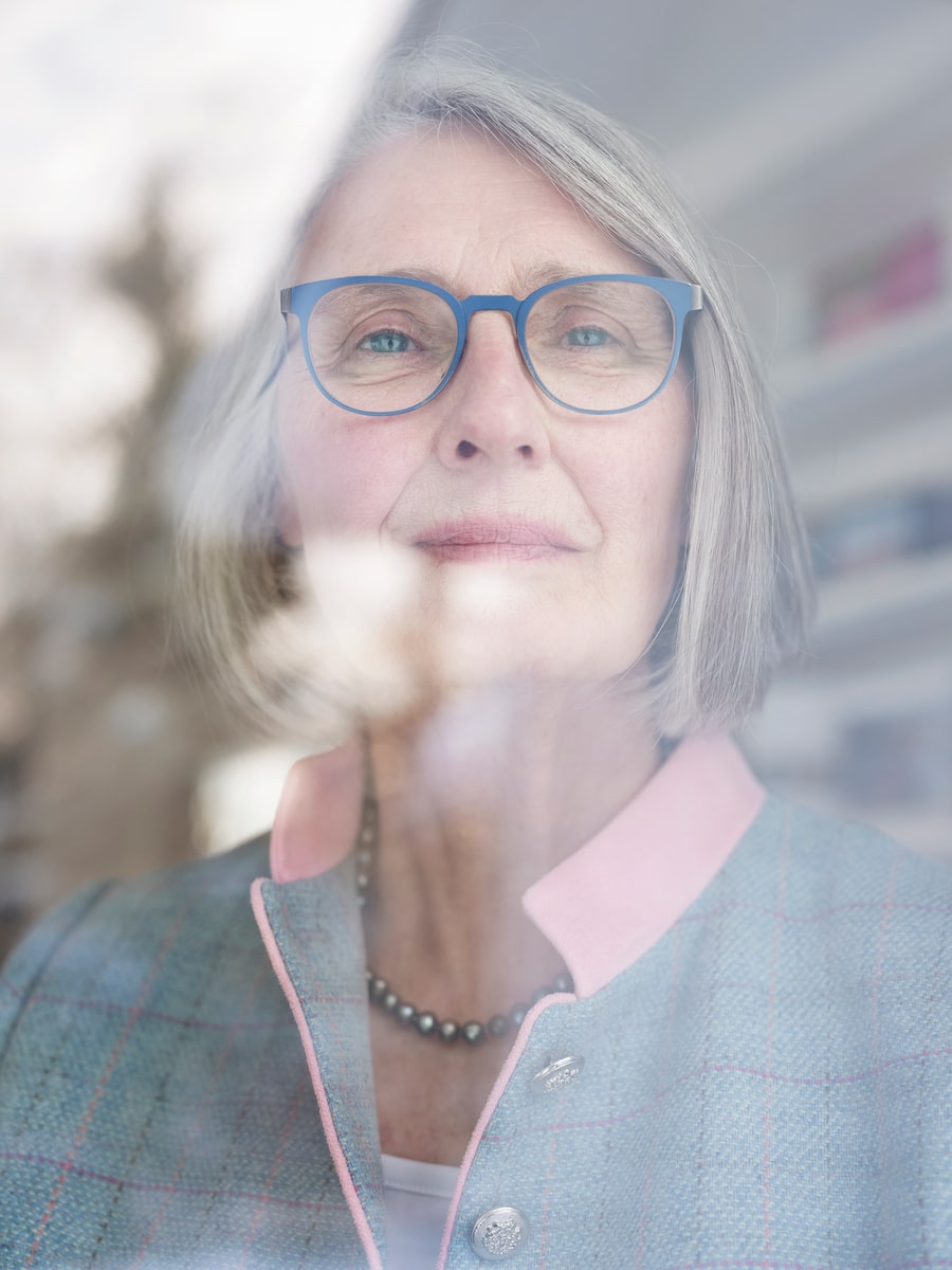 Author Louise Penny near her home in rural Quebec.