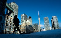 Condo towers dot the Toronto skyline on Thursday January 28, 2021. THE CANADIAN PRESS/Frank Gunn