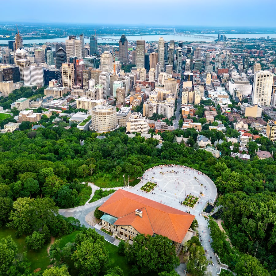 Kondiaronk belvedere Mount Royal Chalet