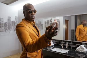 The Matrix Resurrections (2021). Yahya Abdul-Mateen II as Morpheus in The Matrix Resurrections (2021). Credit: Warner Bros.