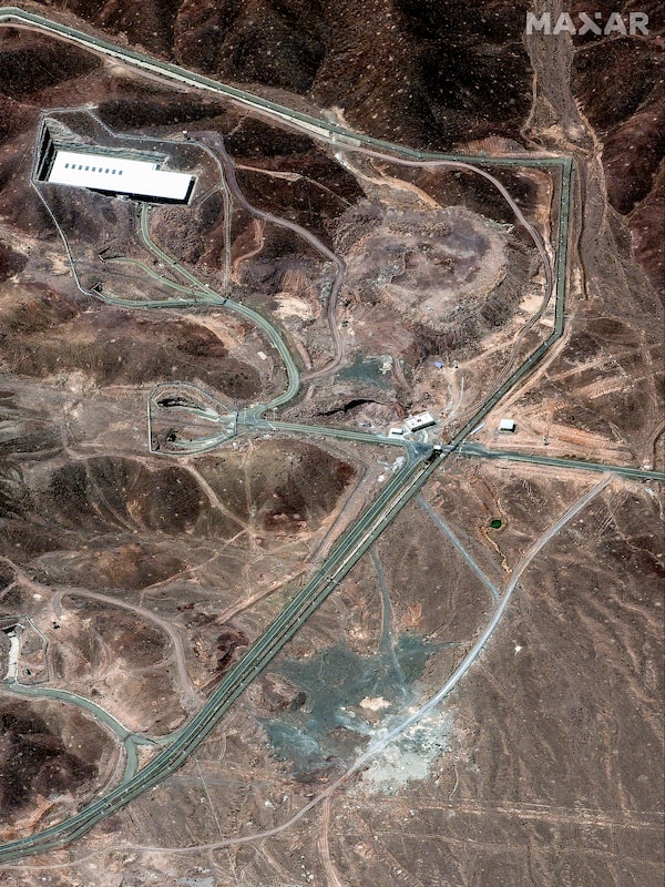Satellites can only glimpse the roads, tunnel entrances and one surface-level building of the Fordow fuel-enrichment plant. Much of the Iranian facility is deep within a mountain, safe from aerial assaults like the ones Israel has unleashed across the country in recent days.