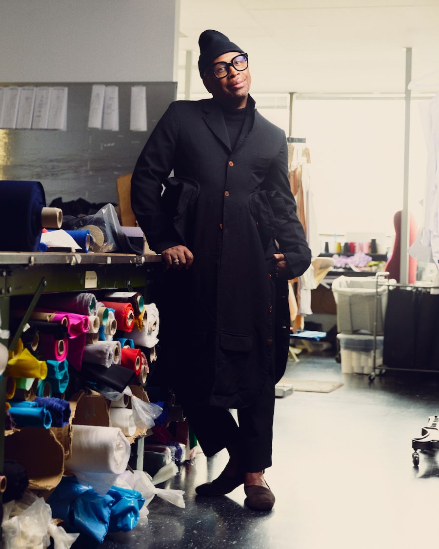 Kirk Pickersgill in the Greta Constantine Toronto studio (image for print front)