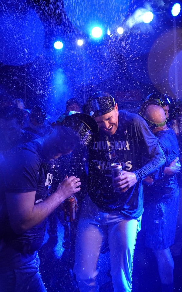 The Toronto Blue Jays had a sudsy celebration in the locker room this past Sunday when they won the division title in American League East, a potential stepping stone to the World Series.