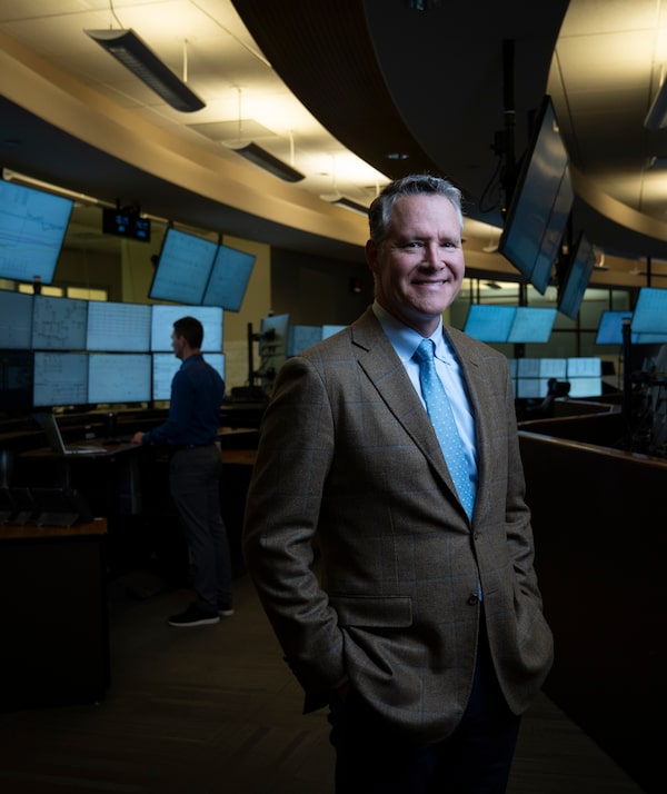 François Poirier, President and CEO of TC Energy, at the company's headquarters in Calgary.