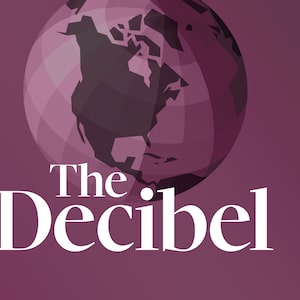 Podcast logo for The Decibel, the daily show from The Globe and Mail.