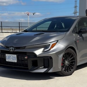 Under the hood of the GR Corolla is a 1.6-litre three-cylinder engine that pumps out 300 horsepower.